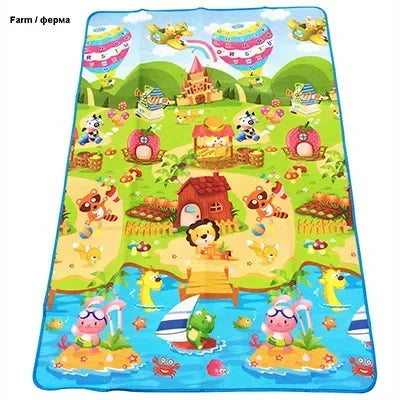Baby Kruipen Speel Puzzel Mat Kinderen Tapijt Speelgoed Kind Spel Activiteiten Gym Ontwikkelingsmat Buiten Eva Foam Zachte Vloer 180*120*0.3cm 