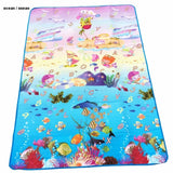 Baby Kruipen Speel Puzzel Mat Kinderen Tapijt Speelgoed Kind Spel Activiteiten Gym Ontwikkelingsmat Buiten Eva Foam Zachte Vloer 180*120*0.3cm 