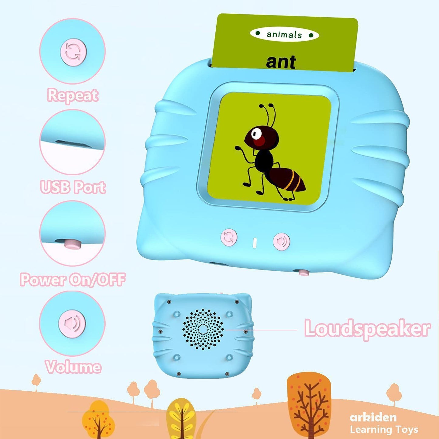 Kinder aufklärende Früherziehung Smart Pure English Card